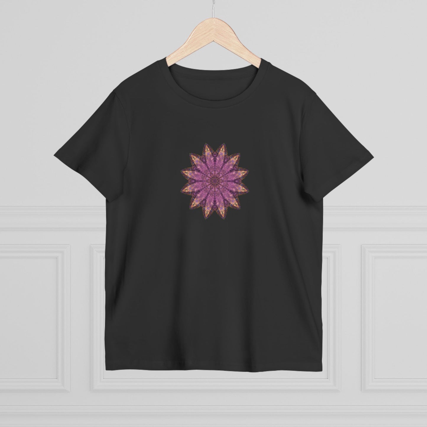 Women’s Maple Tee - Love Light Mandalas No.16