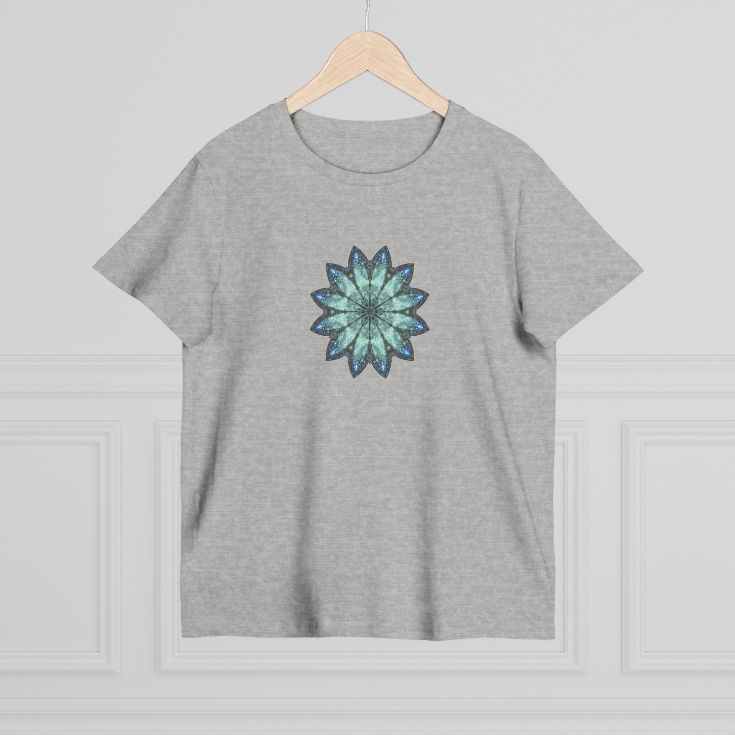 Women’s Maple Tee - Love Light Mandalas No.20