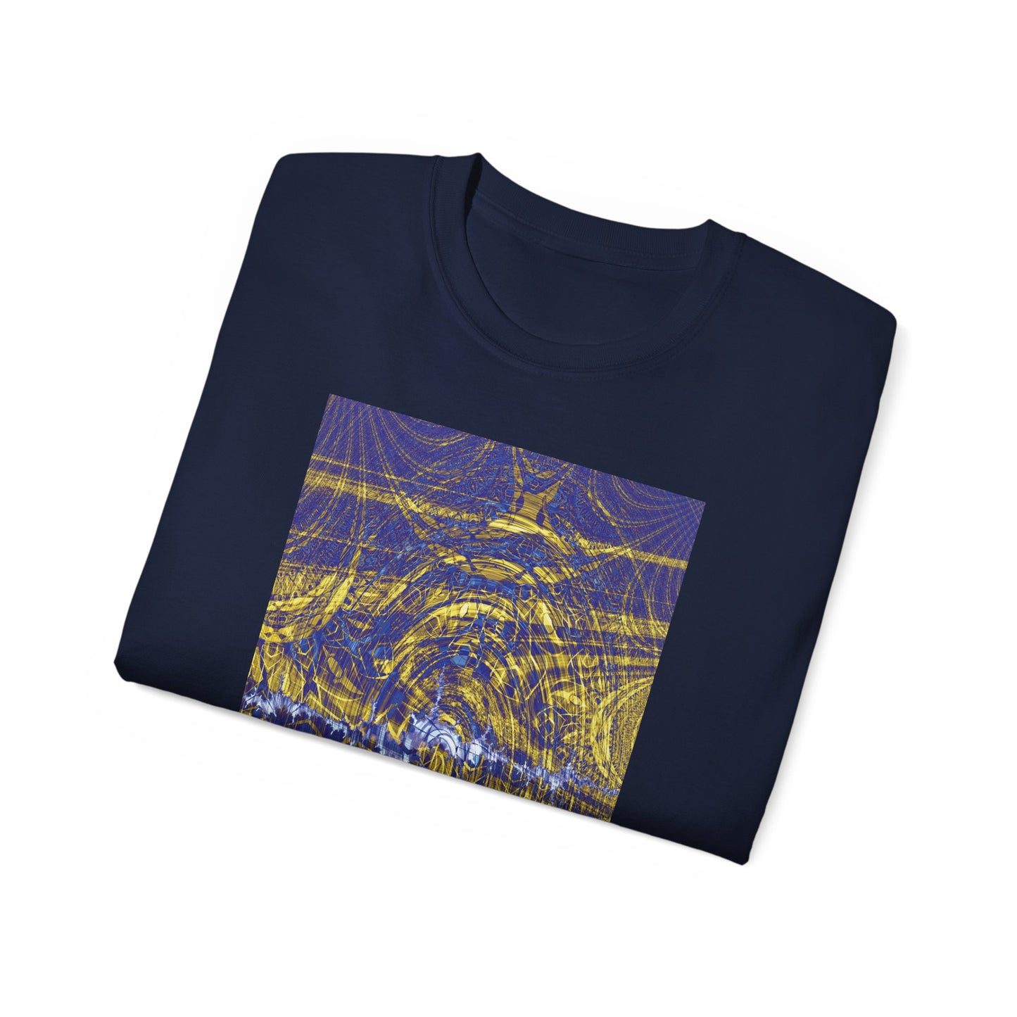 Unisex Ultra Cotton Tee - Love Light Fractals No.1