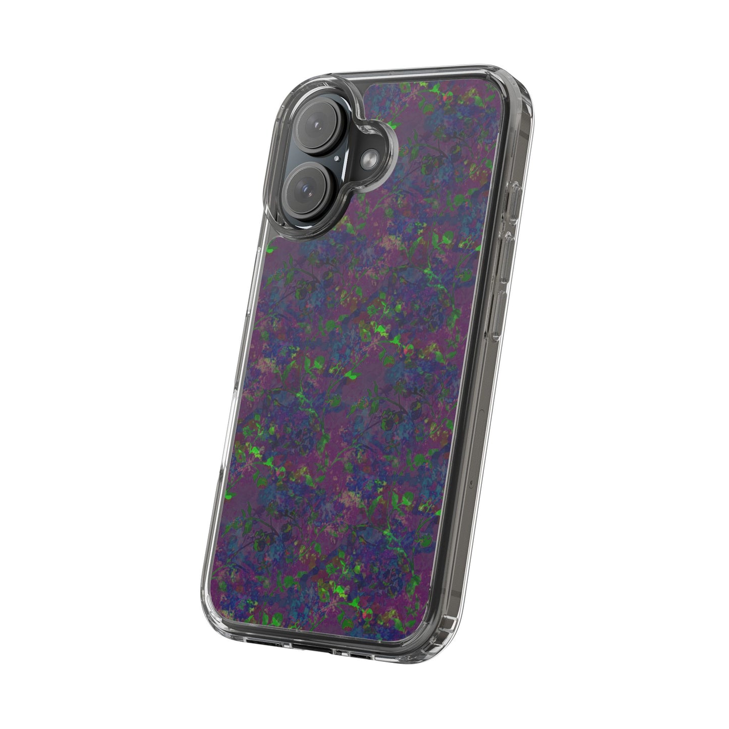 iPhone 16 Clear Case – Hidden Weave Series V3 No.23