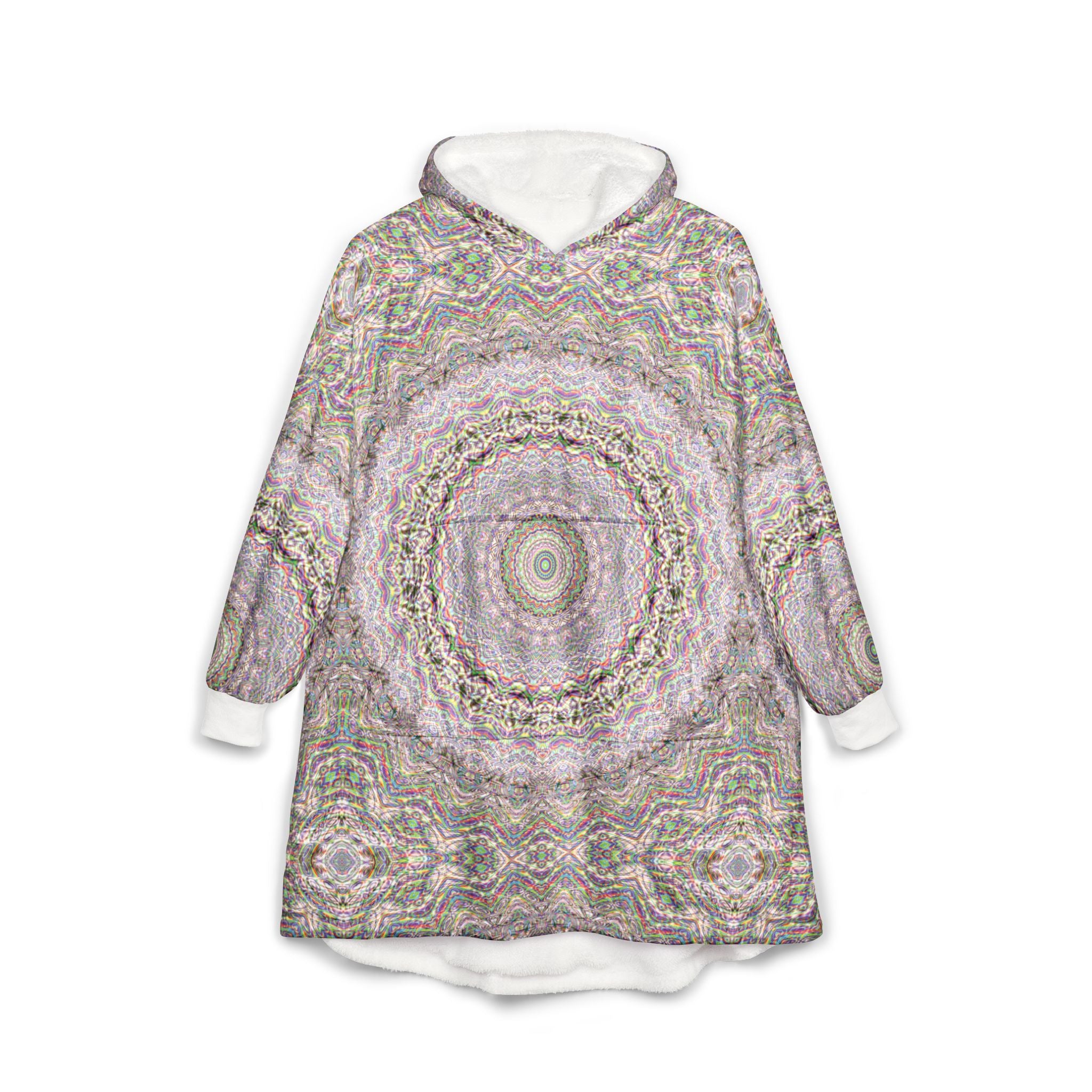 Unisex Hooded Blanket - DMT Seer No. 10