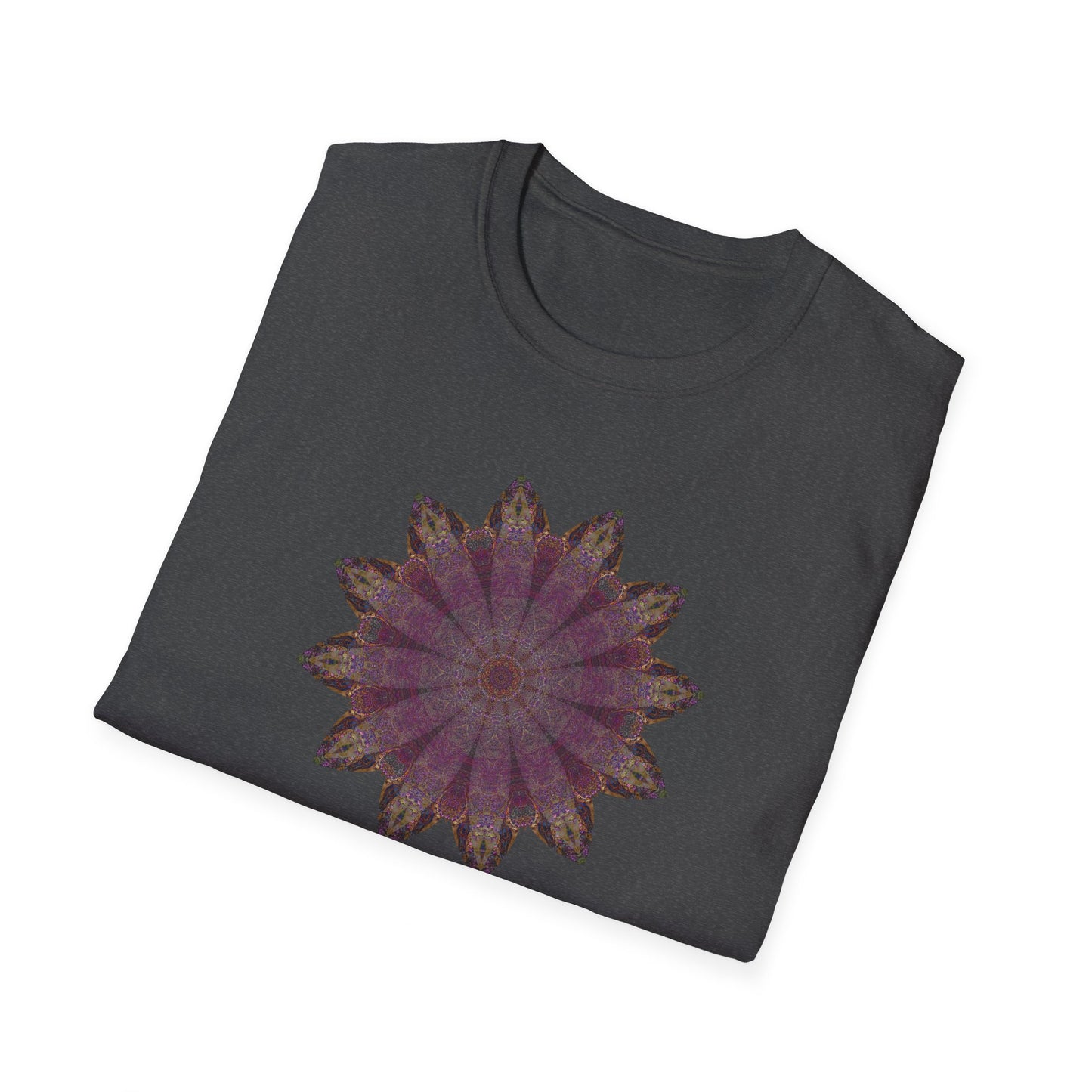 Unisex Softstyle T-Shirt - Love Light Mandalas No.6