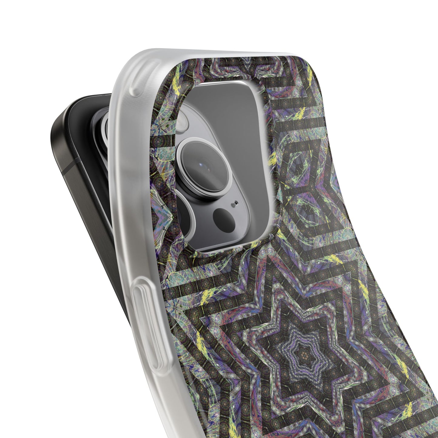 iPhone 15 Flexi Case - P5 Kaleidoscopic No.1