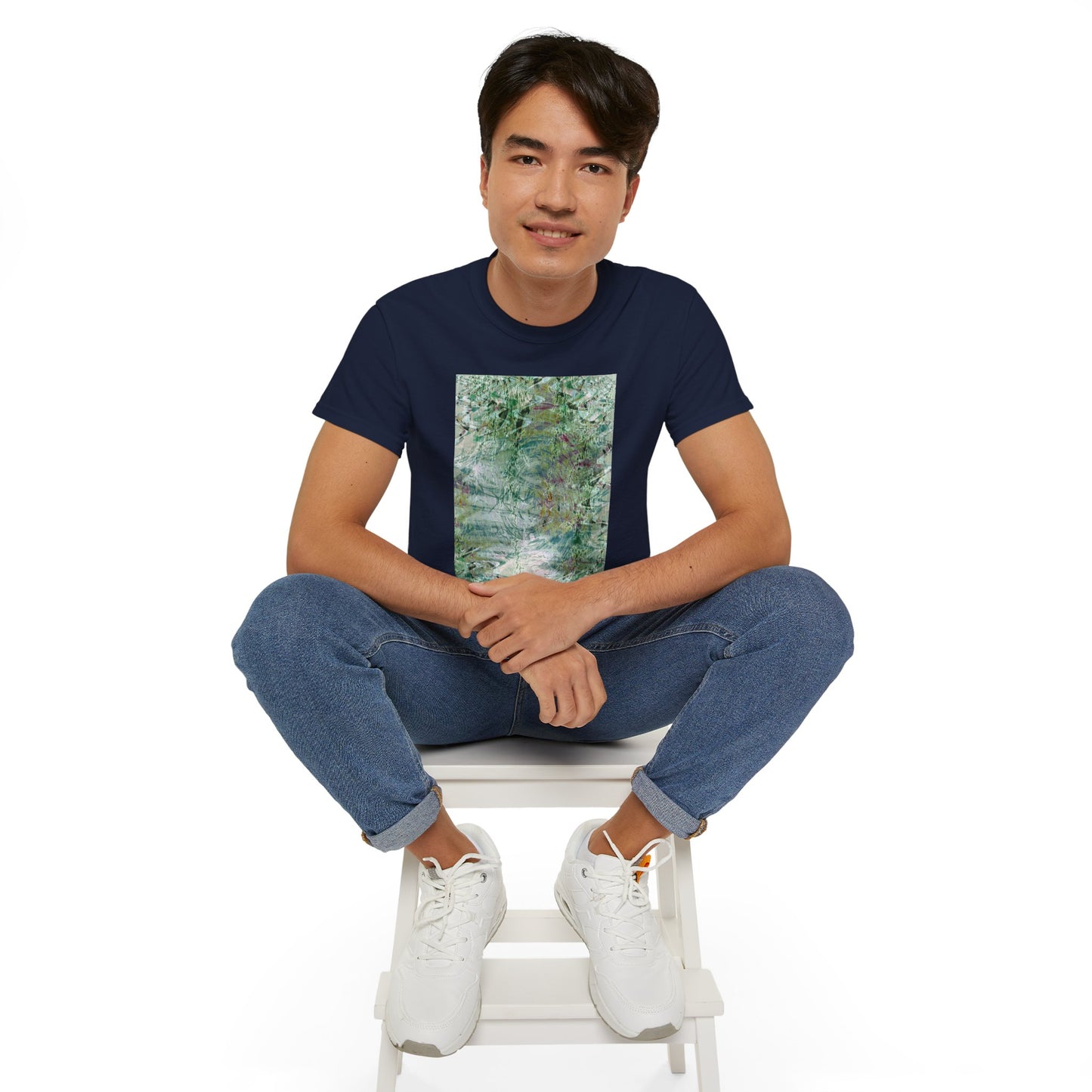 Unisex Ultra Cotton Tee - Love Light Fractals No.7