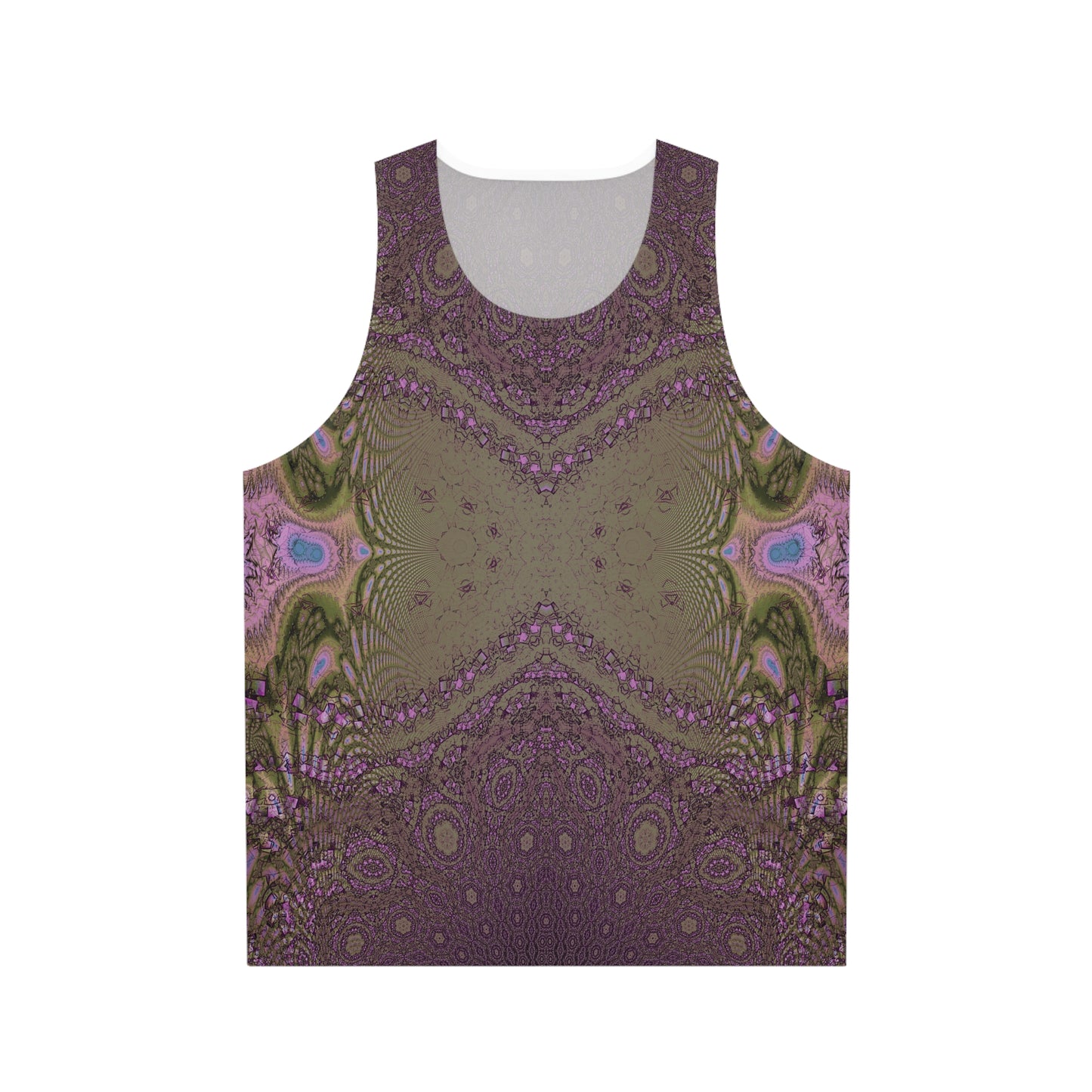 Unisex Tank Top - Love Light Fractals No.11