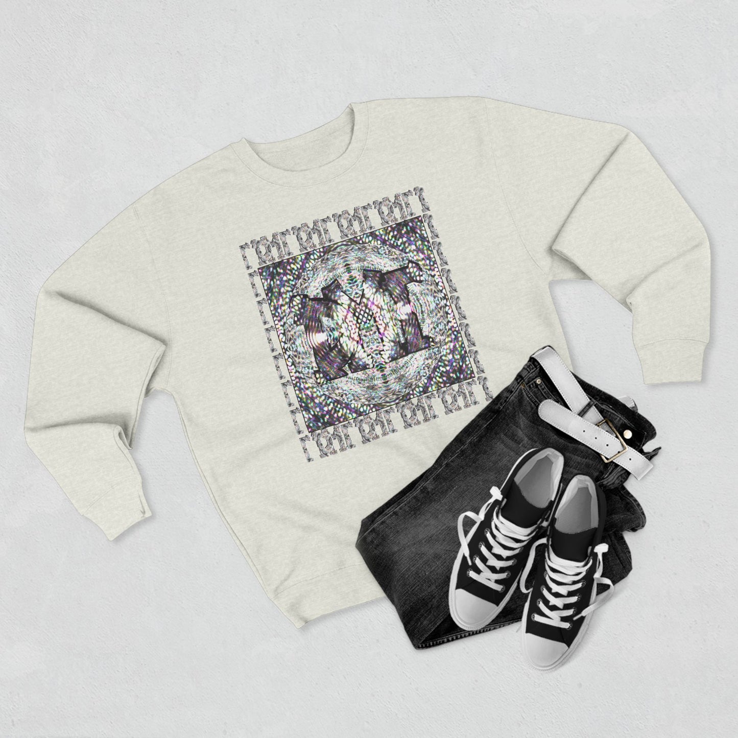 Unisex Crewneck Sweatshirt - DMT Scribe No.8