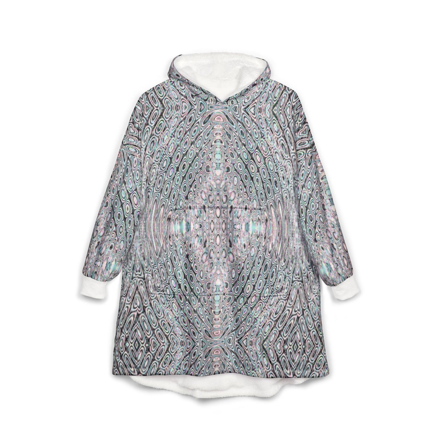 Unisex Hooded Blanket - DMT Seer No. 13