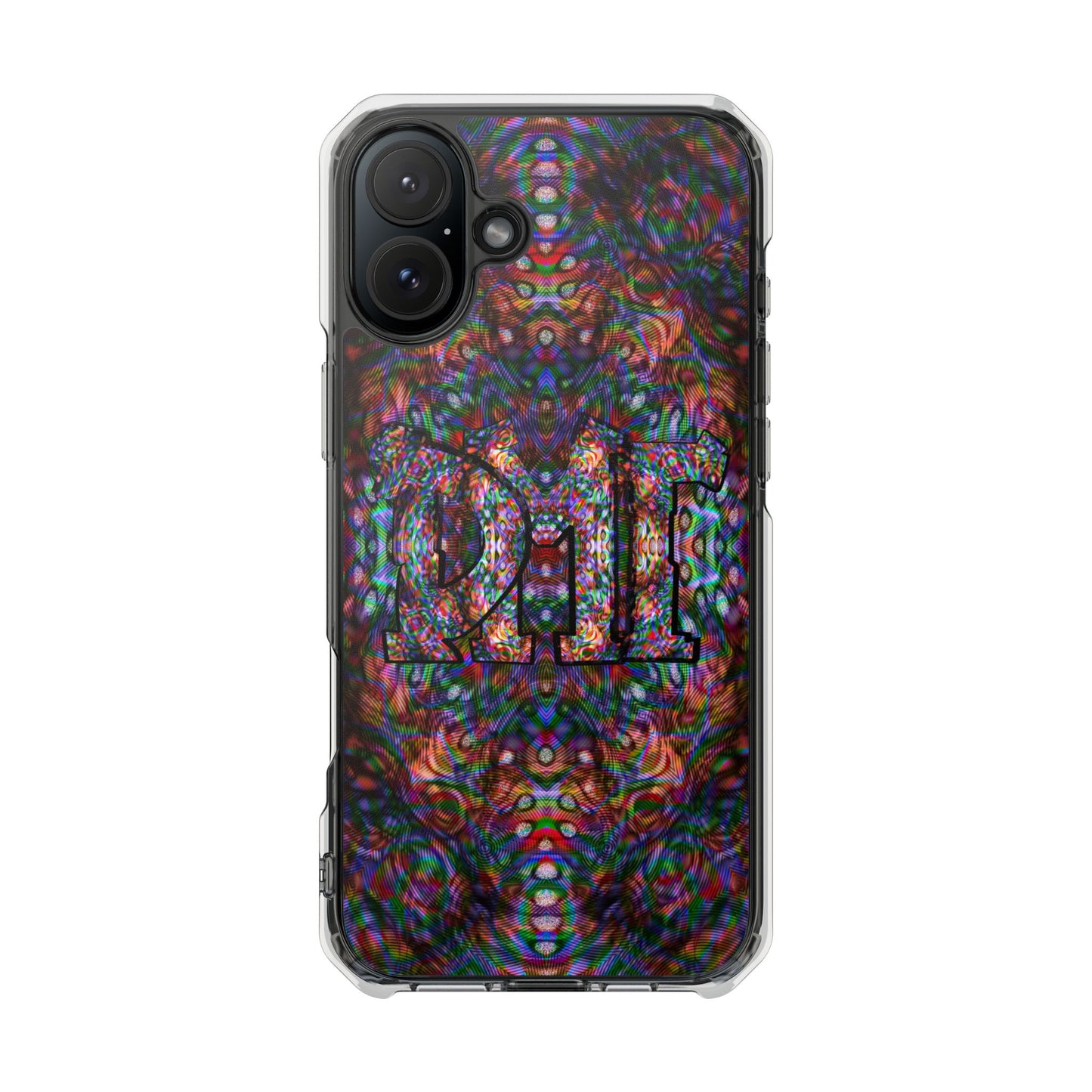 iPhone 16 Magnetic Clear Impact Case - DMT Scribe No.S1T1