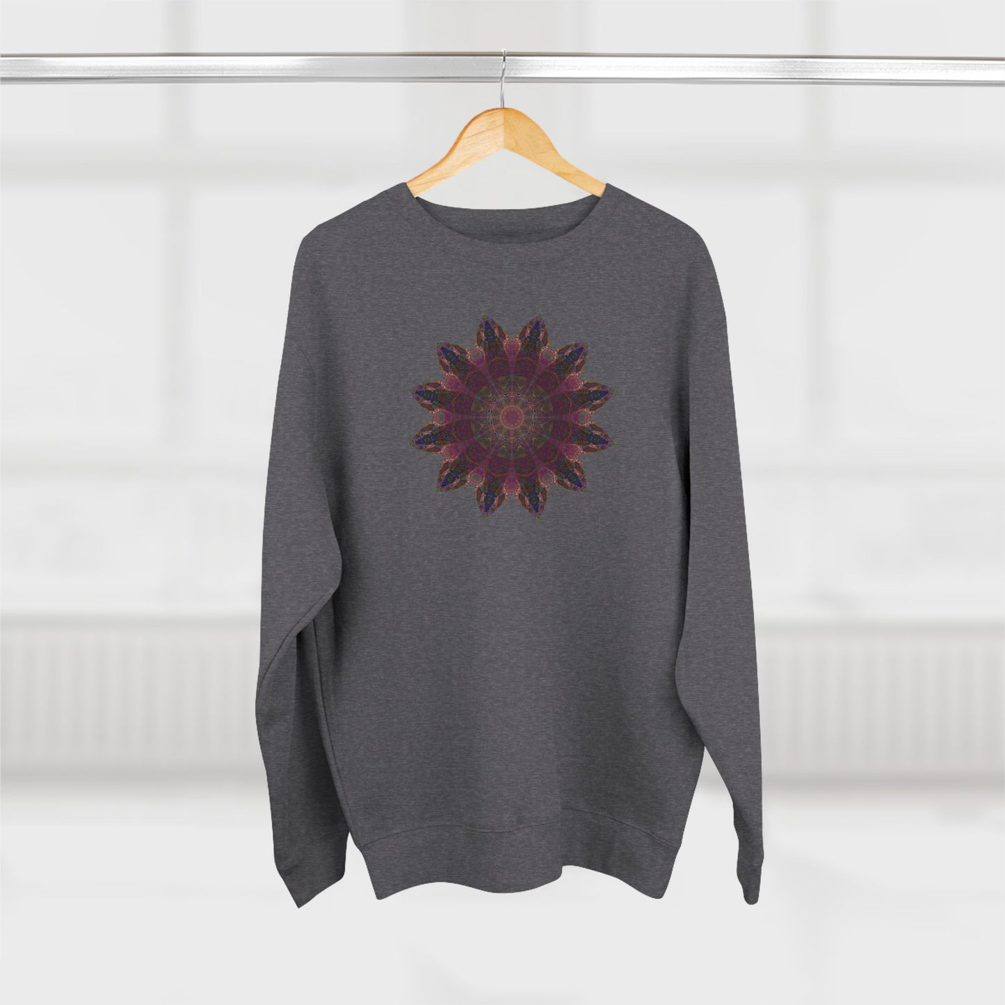 Unisex Crewneck Sweatshirt - Love Light Mandalas No.8