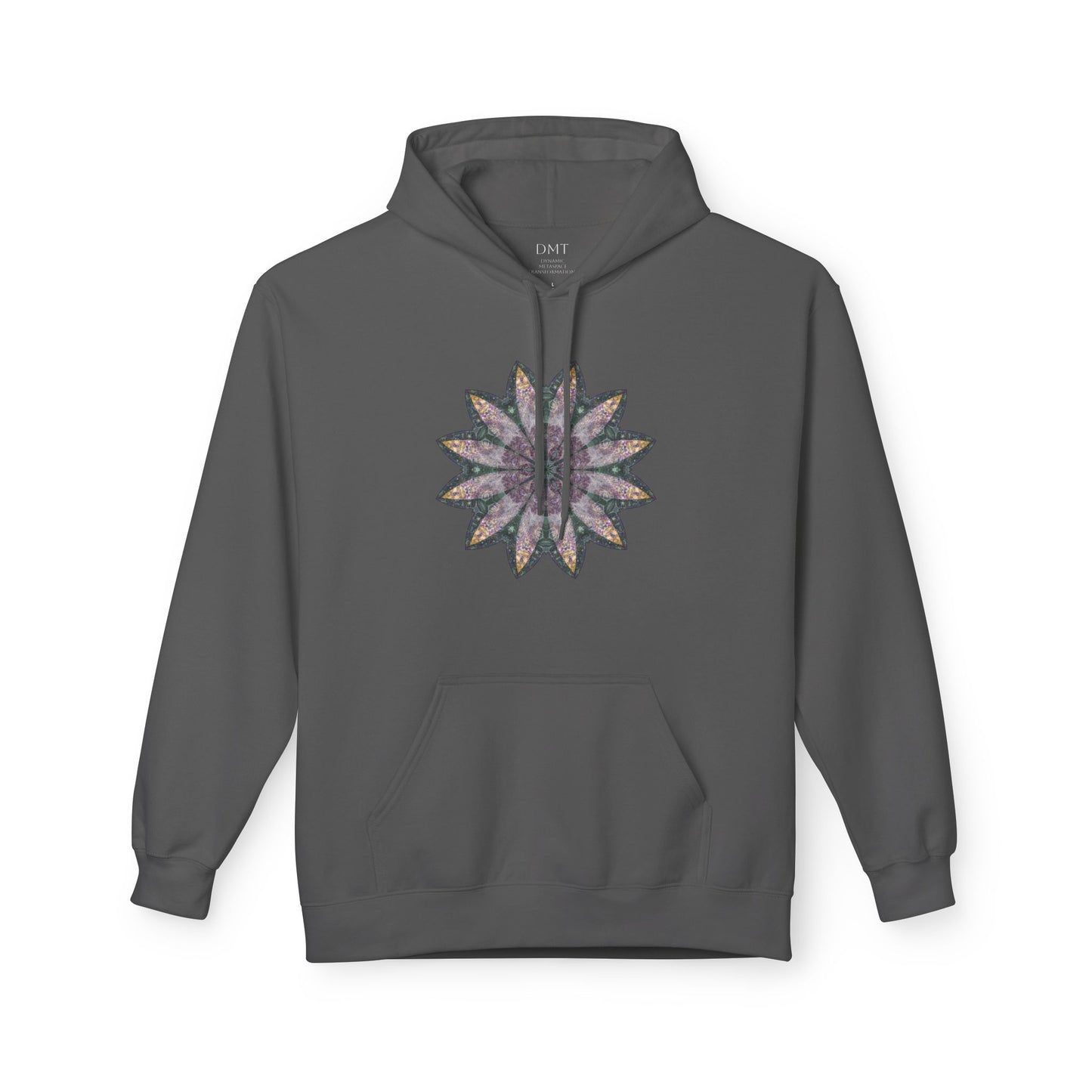 Unisex Midweight Softstyle Fleece Hoodie - Love Light Mandalas No.21
