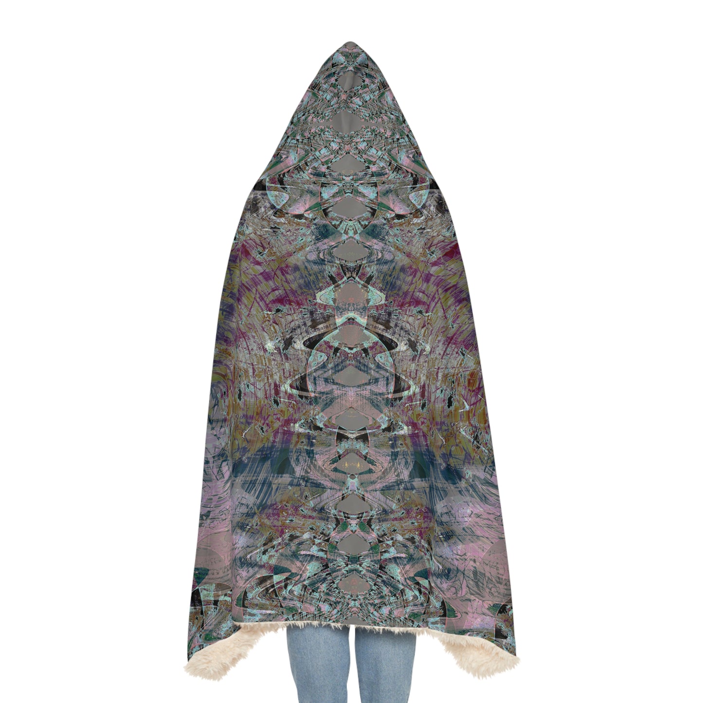 Snuggle Blanket - Love Light Fractals No.5