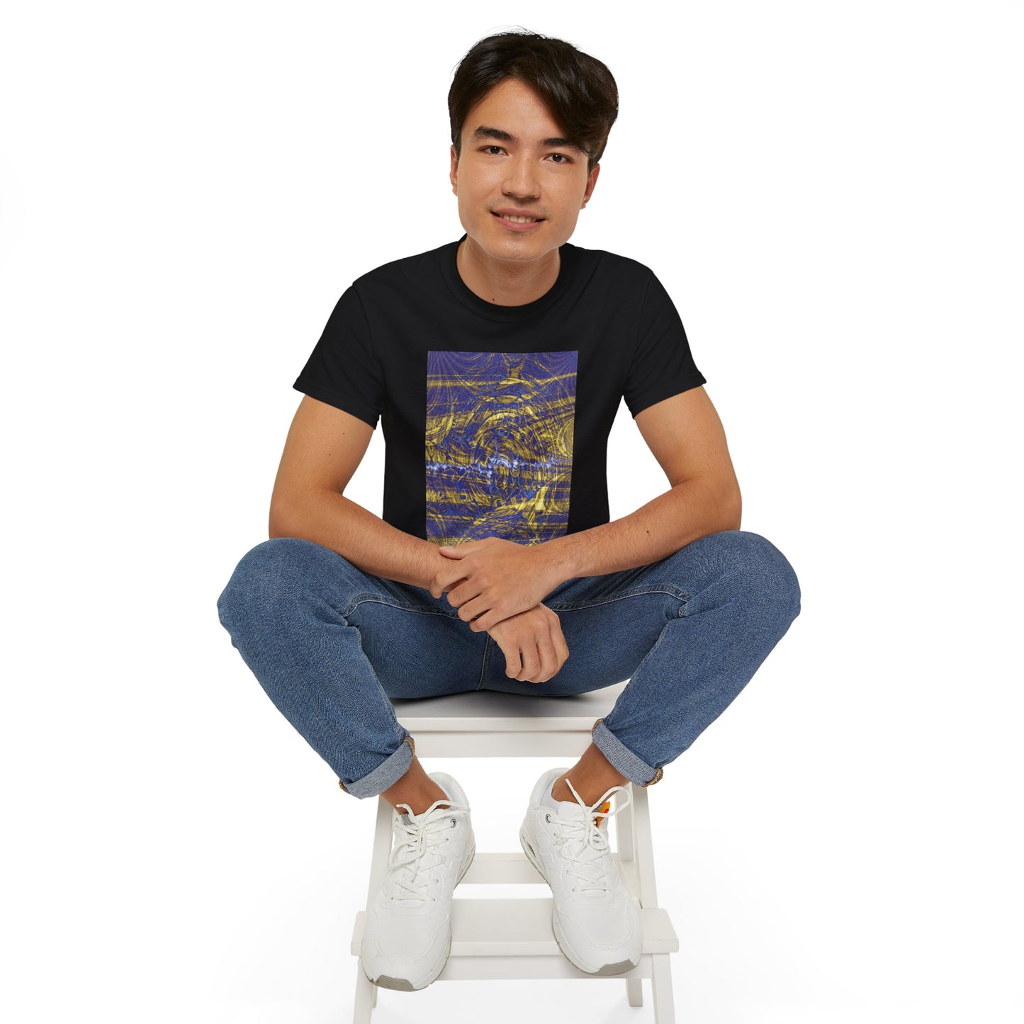 Unisex Ultra Cotton Tee - Love Light Fractals No.1