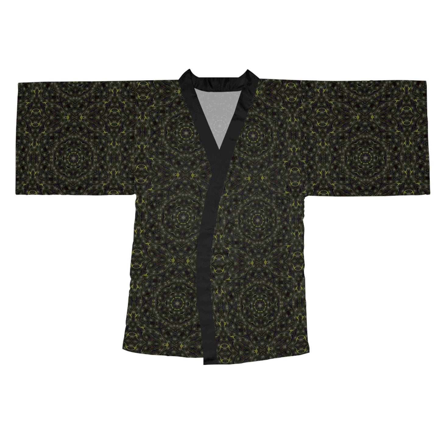 Long Sleeve Kimono Robe - P5 Kaleidoscopic No.2