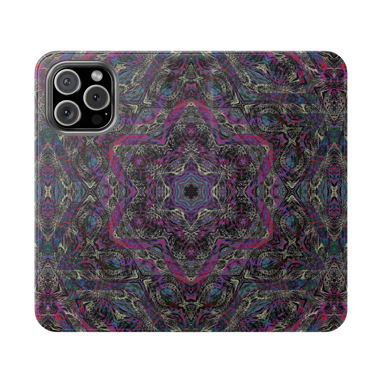 iPhone 16 Flip Case - P5 Kaleidoscopic No.33