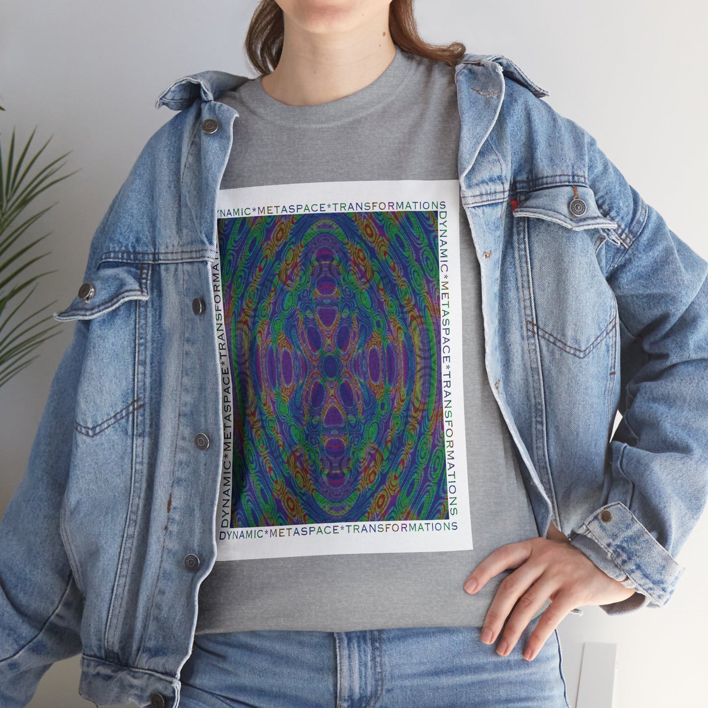 Unisex Heavy Cotton Tee - DMT Seer No.18