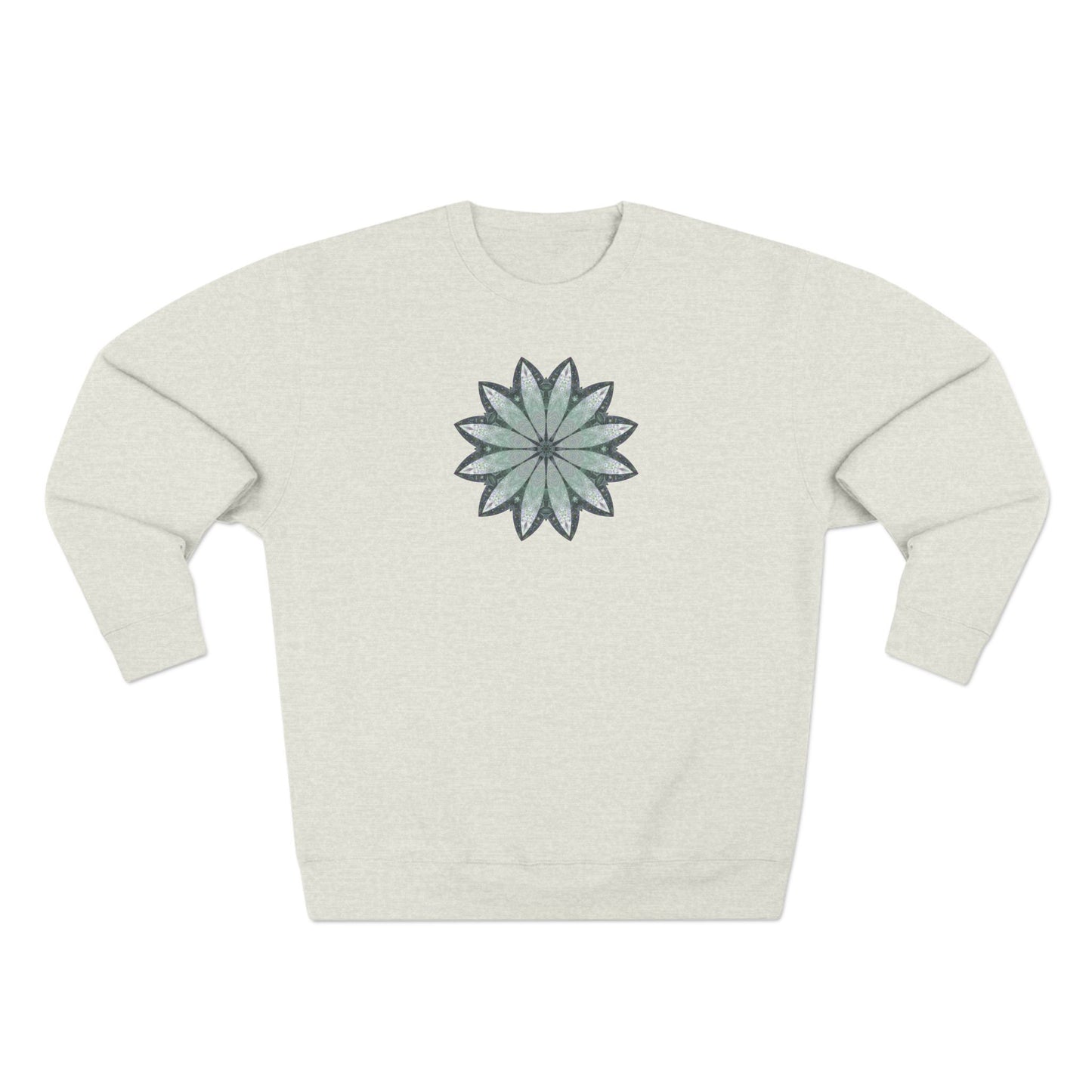 Unisex Crewneck Sweatshirt - Love Light Mandalas No.22