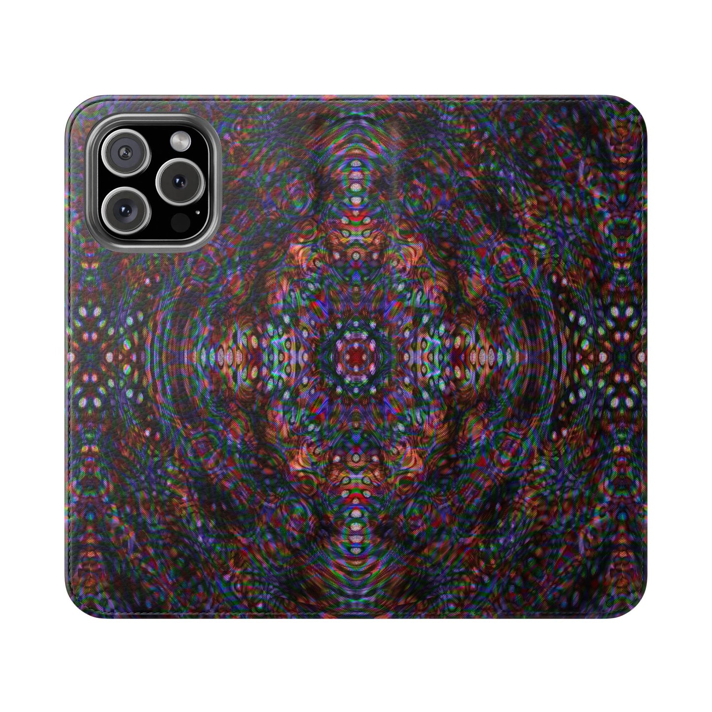 iPhone 16 Flip Case - DMT Scribe Tiles No.1