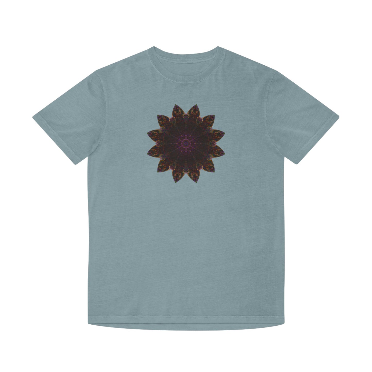 Unisex Faded Shirt - Love Light Mandalas No.12