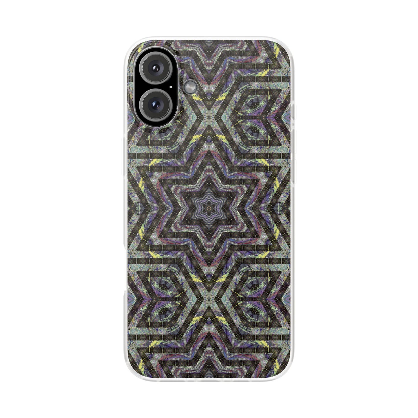 iPhone 16 Flexi Case - P5 Kaleidoscopic No.1