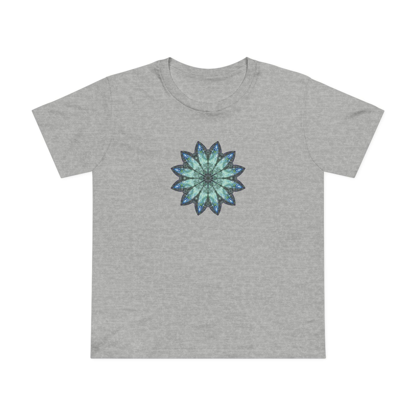 Women’s Maple Tee - Love Light Mandalas No.20