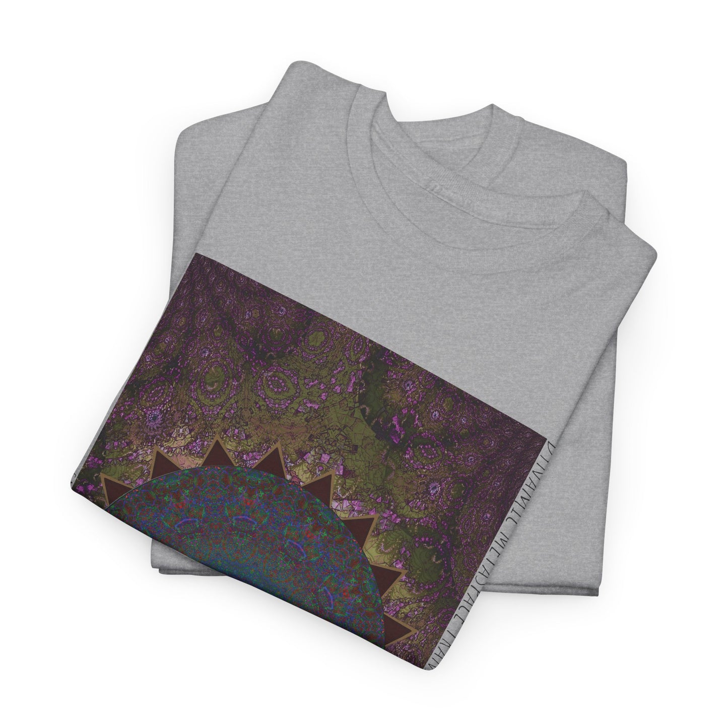 Unisex Heavy Cotton Tee - Love Light Spheres No. L8S1