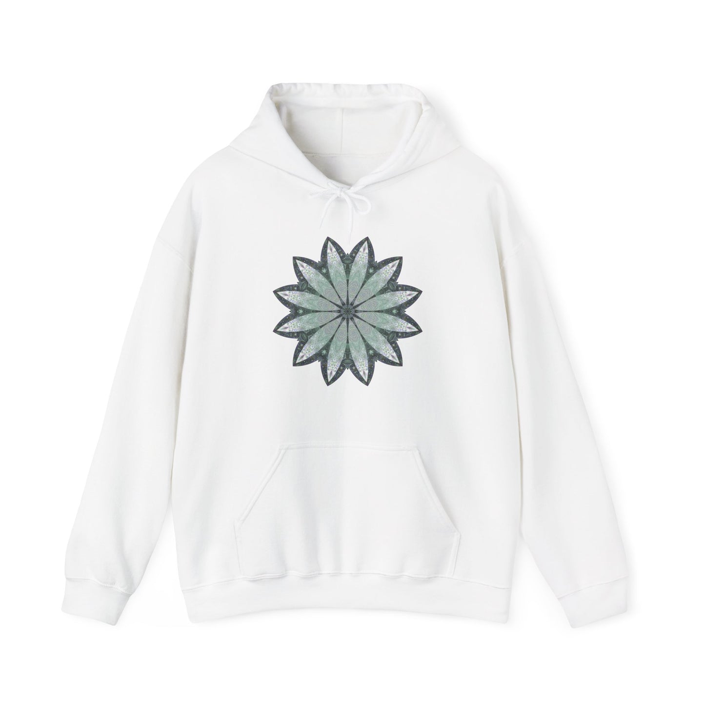 Unisex Heavy Blend™ Hooded Sweatshirt - Love Light Mandalas No.22
