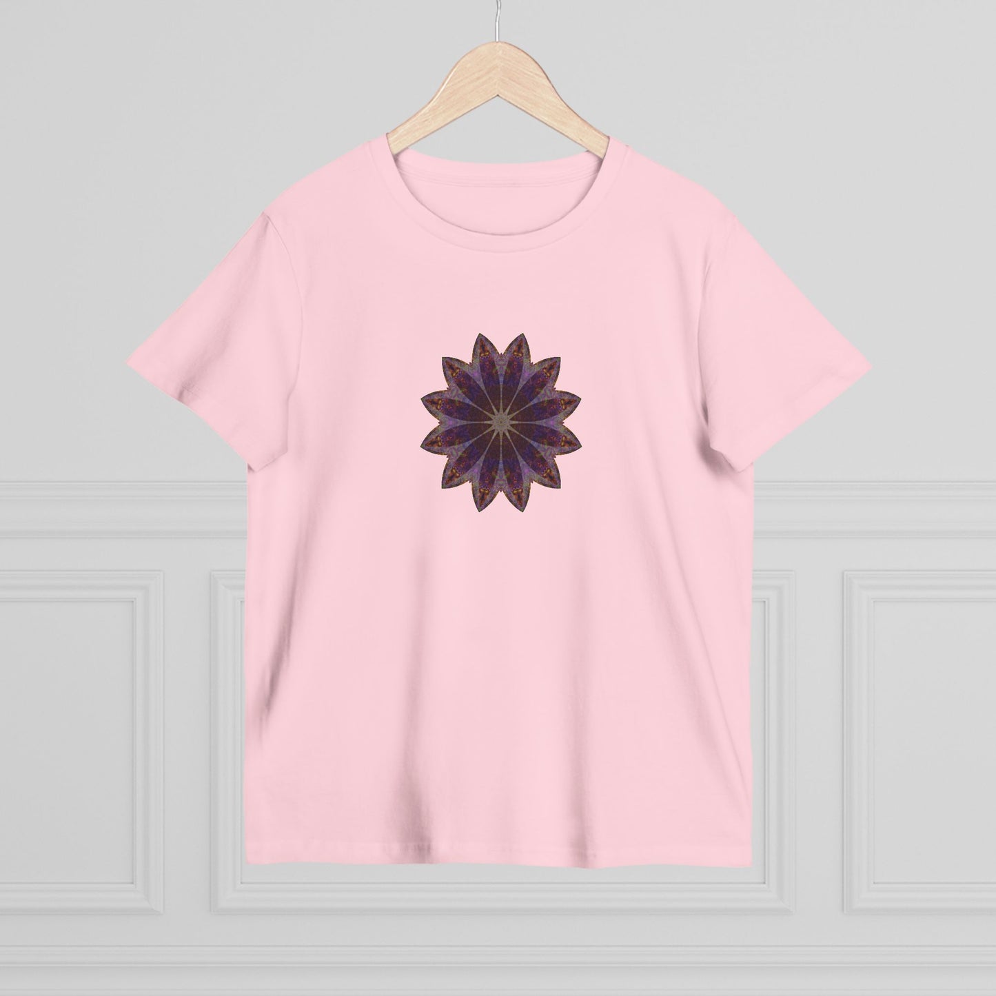 Women’s Maple Tee - Love Light Mandalas No.11