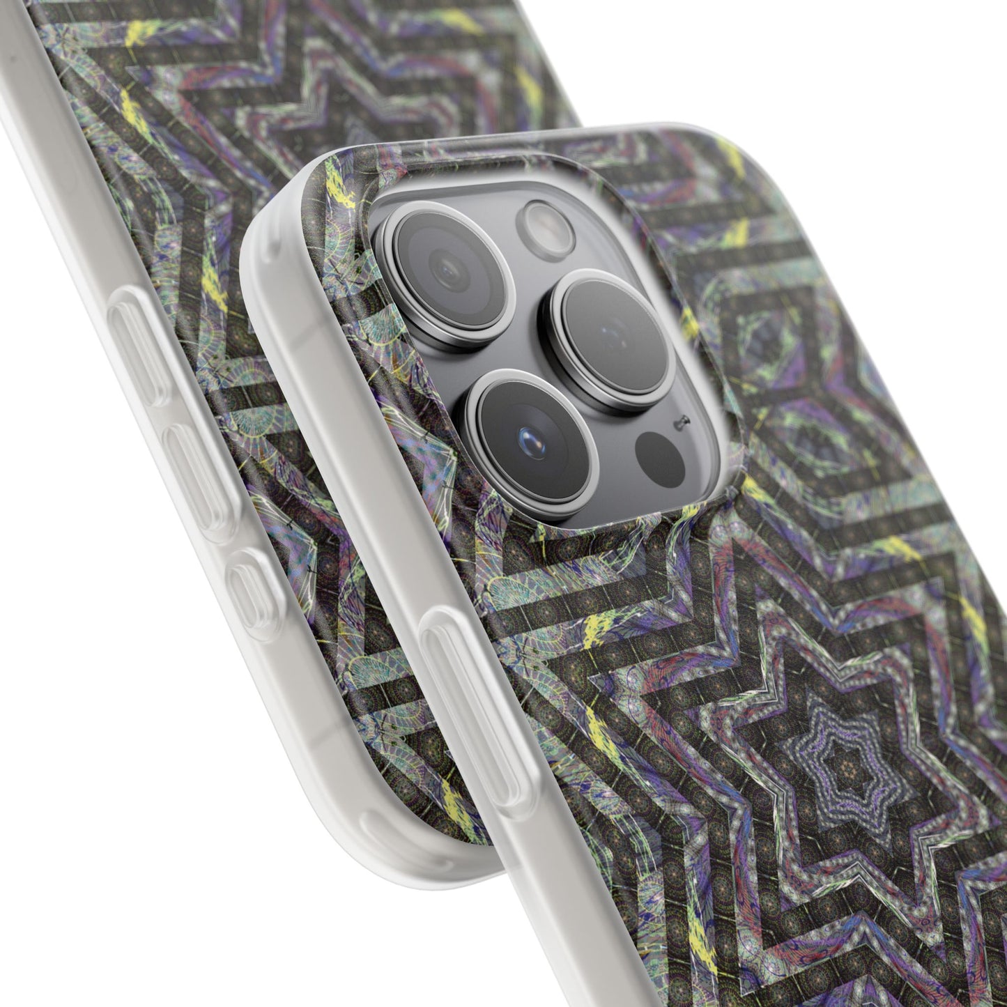 iPhone 15 Flexi Case - P5 Kaleidoscopic No.1