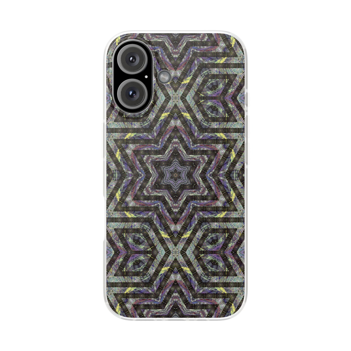 iPhone 16 Flexi Case - P5 Kaleidoscopic No.1