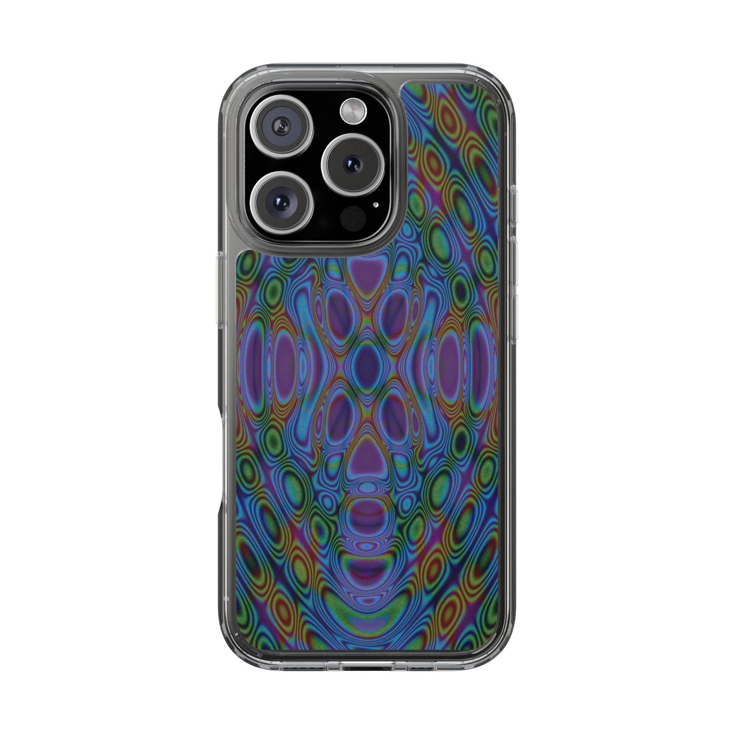 iPhone 16 Clear Case – DMT Seer No.20