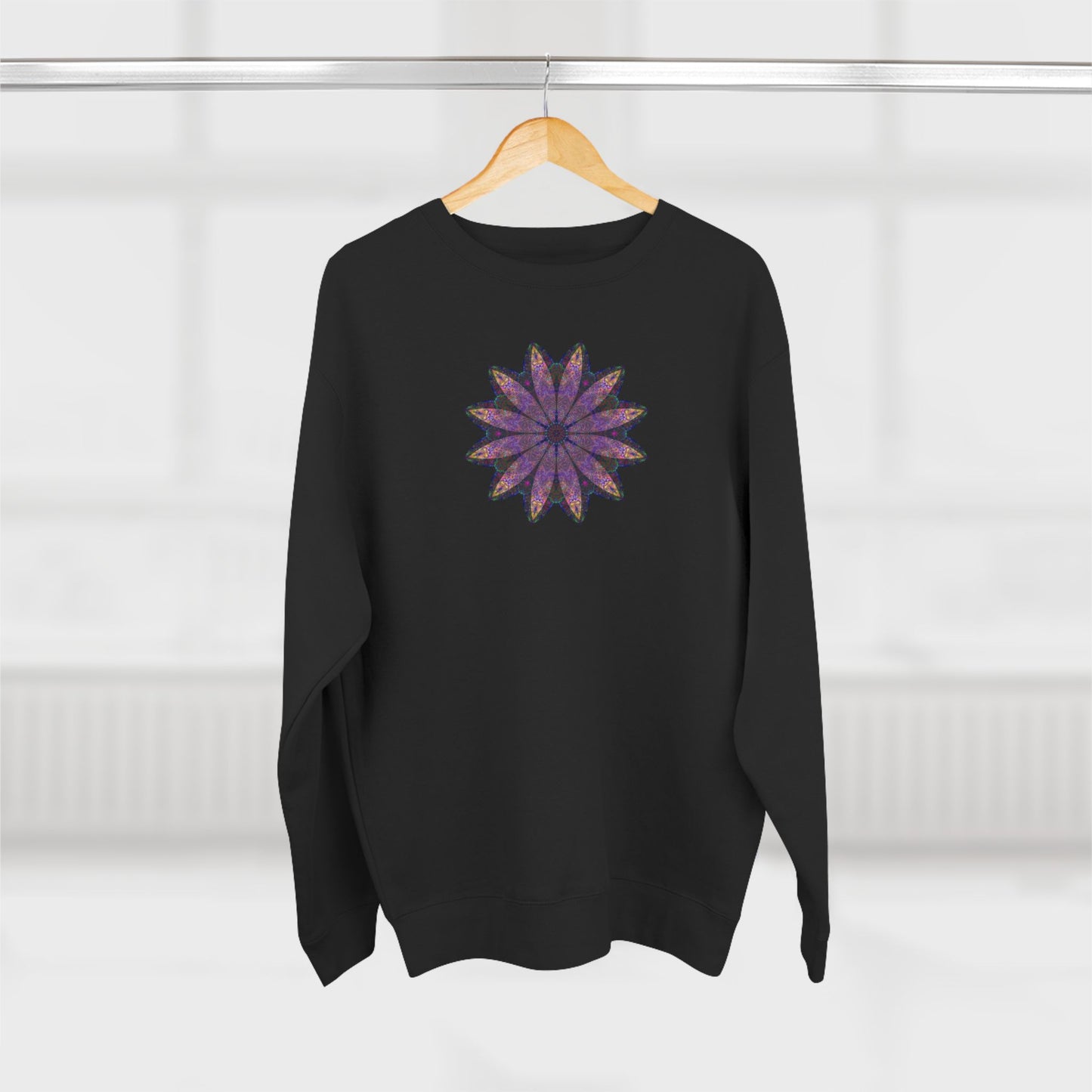 Unisex Crewneck Sweatshirt - Love Light Mandalas No.24
