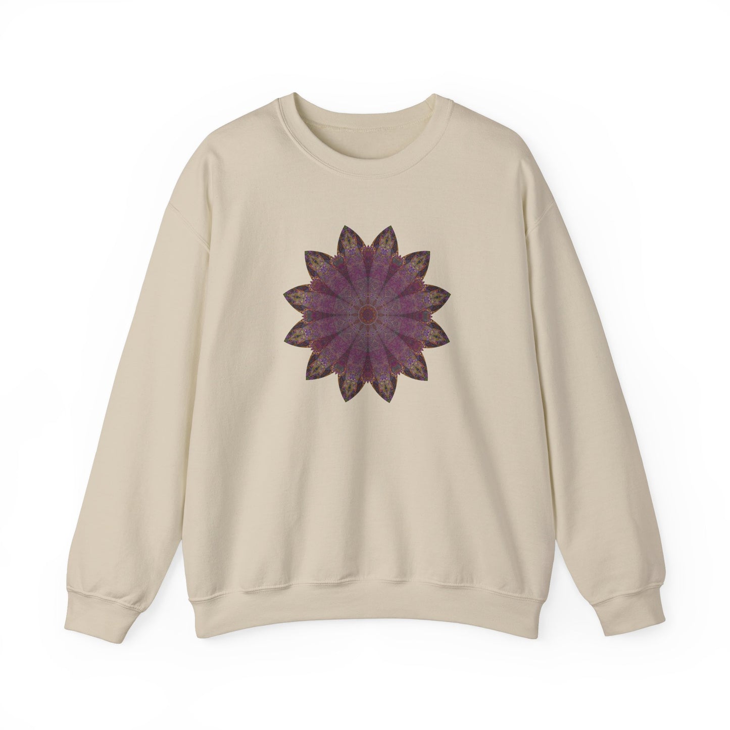 Unisex Heavy Blend™ Crewneck Sweatshirt - Love Light Mandalas No.6