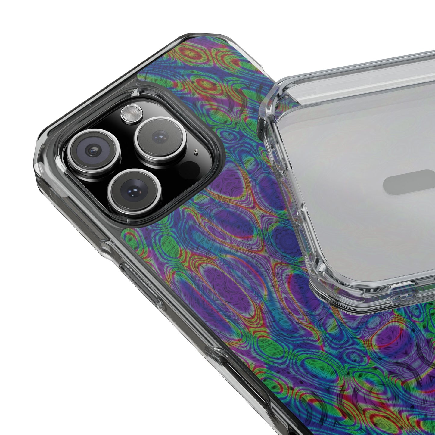 iPhone 16 Magnetic Clear Impact Case - DMT Seer No.18