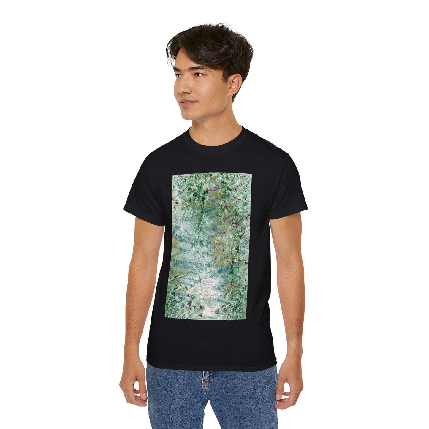 Unisex Ultra Cotton Tee - Love Light Fractals No.7