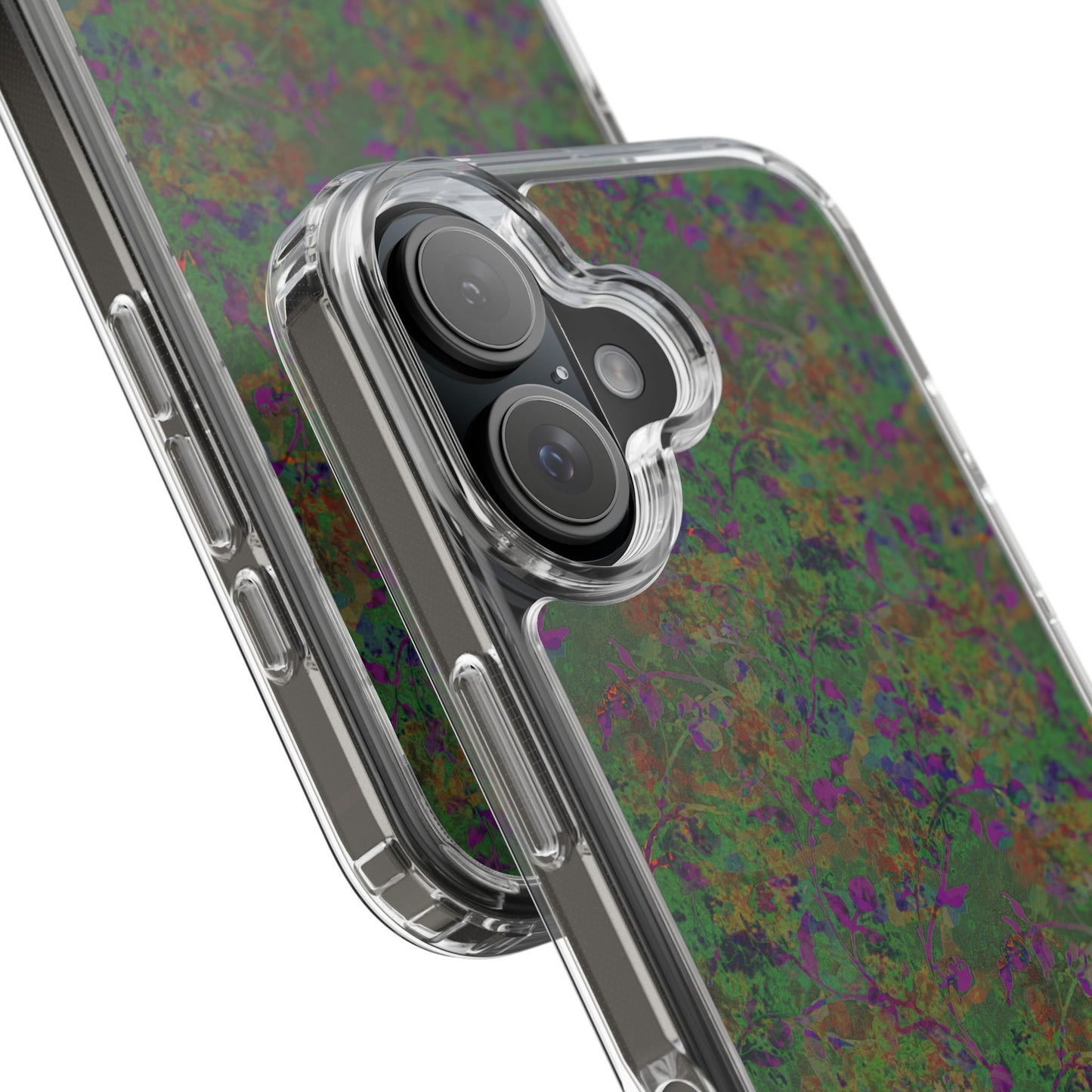 iPhone 16 Clear Case – Hidden Weave Series V3 No.24