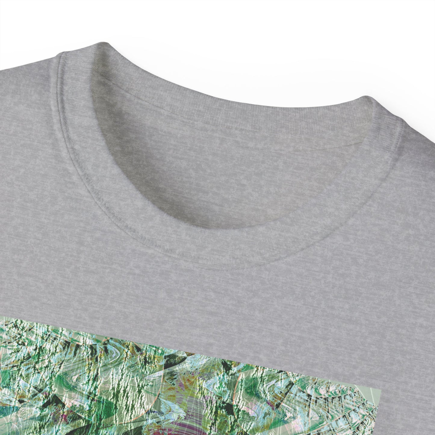 Unisex Ultra Cotton Tee - Love Light Fractals No.7