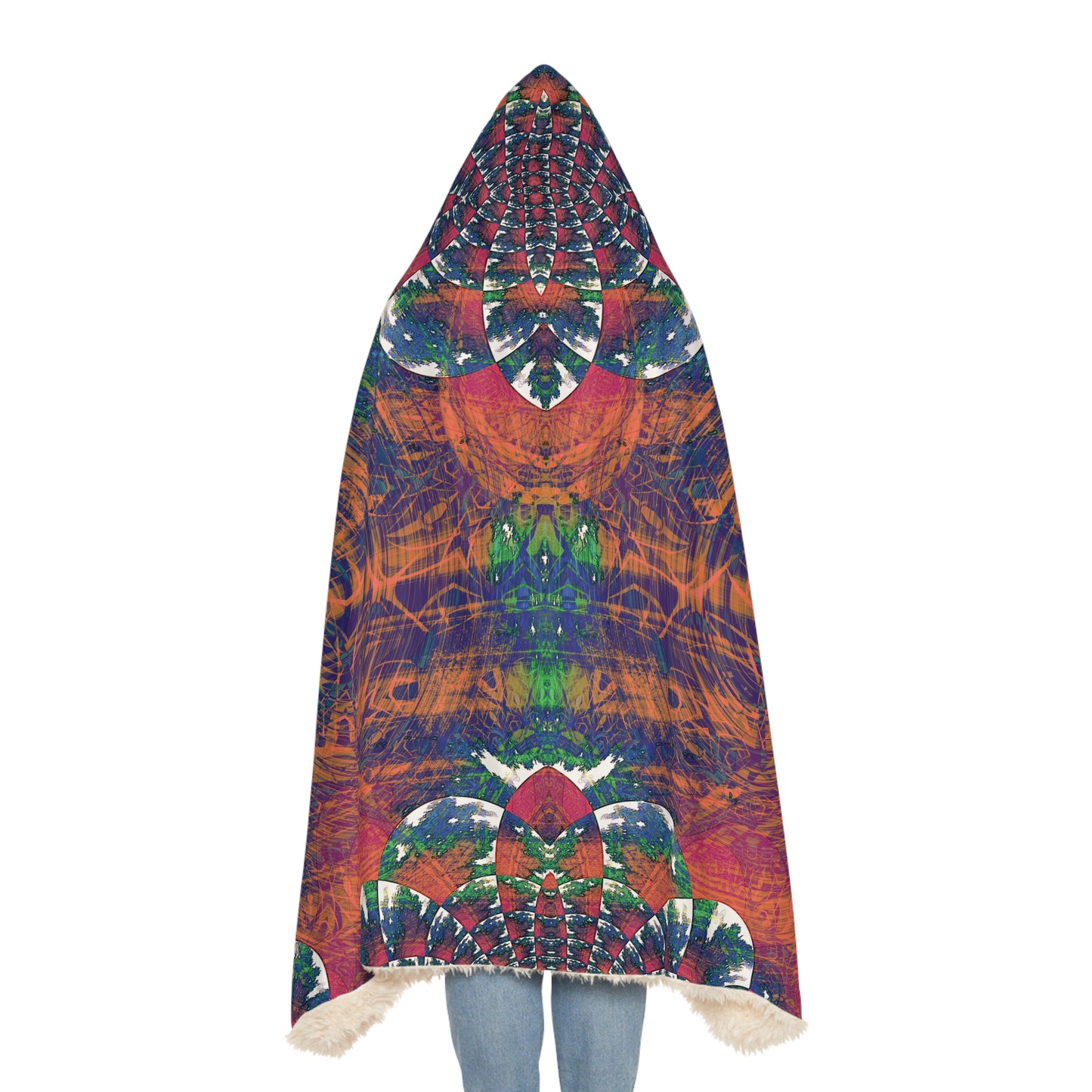 Snuggle Blanket - Love Light Fractals No.2