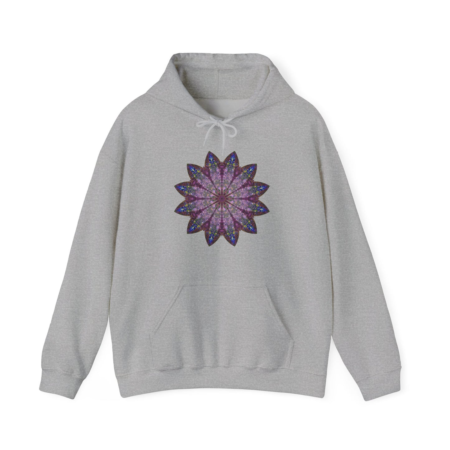 Unisex Heavy Blend™ Hooded Sweatshirt - Love Light Mandalas No.17