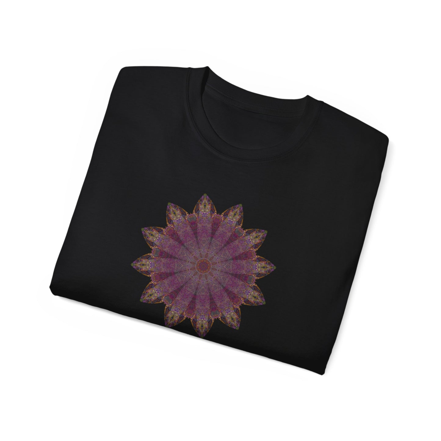 Unisex Ultra Cotton Tee - Love Light Mandalas No.6