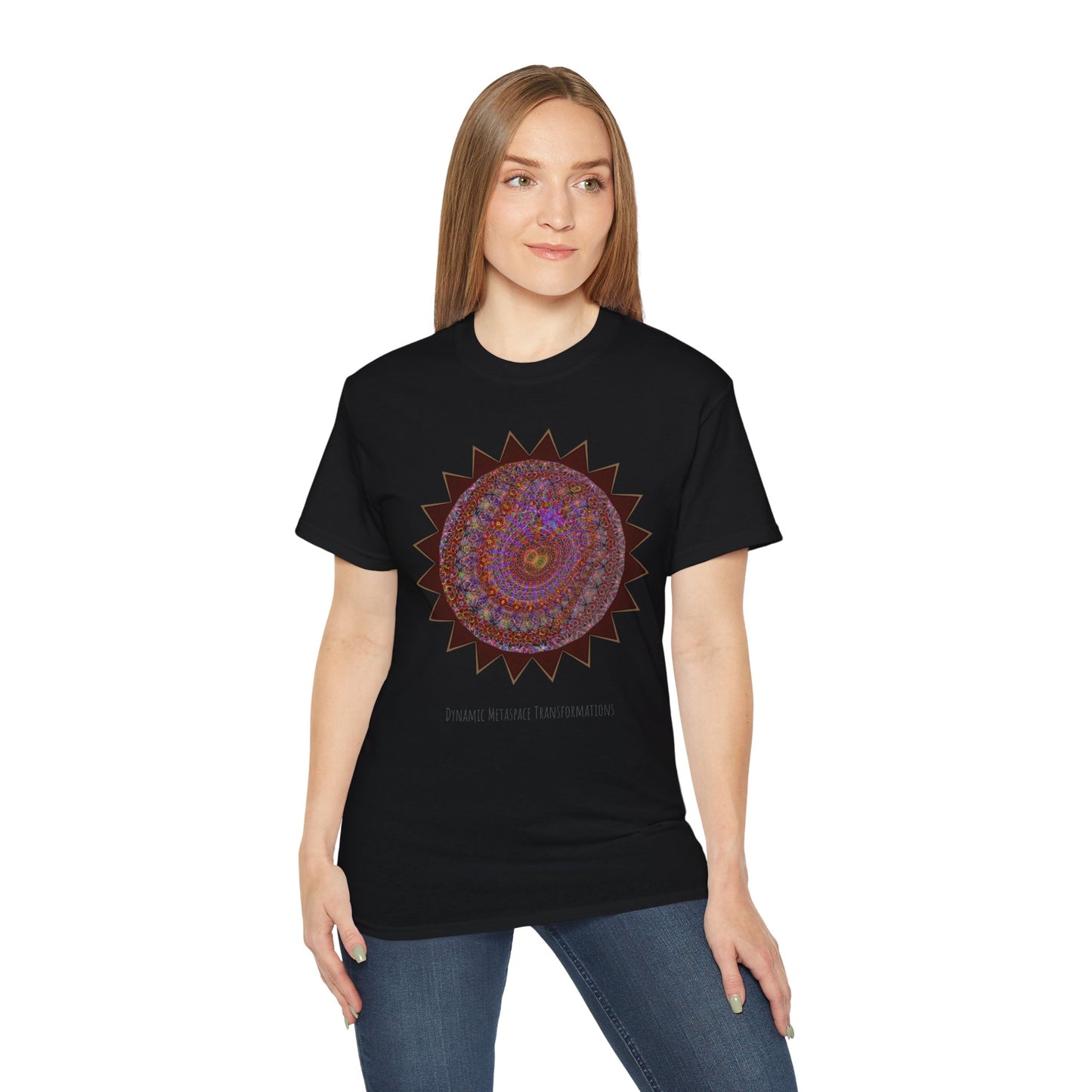 Unisex Ultra Cotton Tee - Mycelium Mandalas No.M18K4