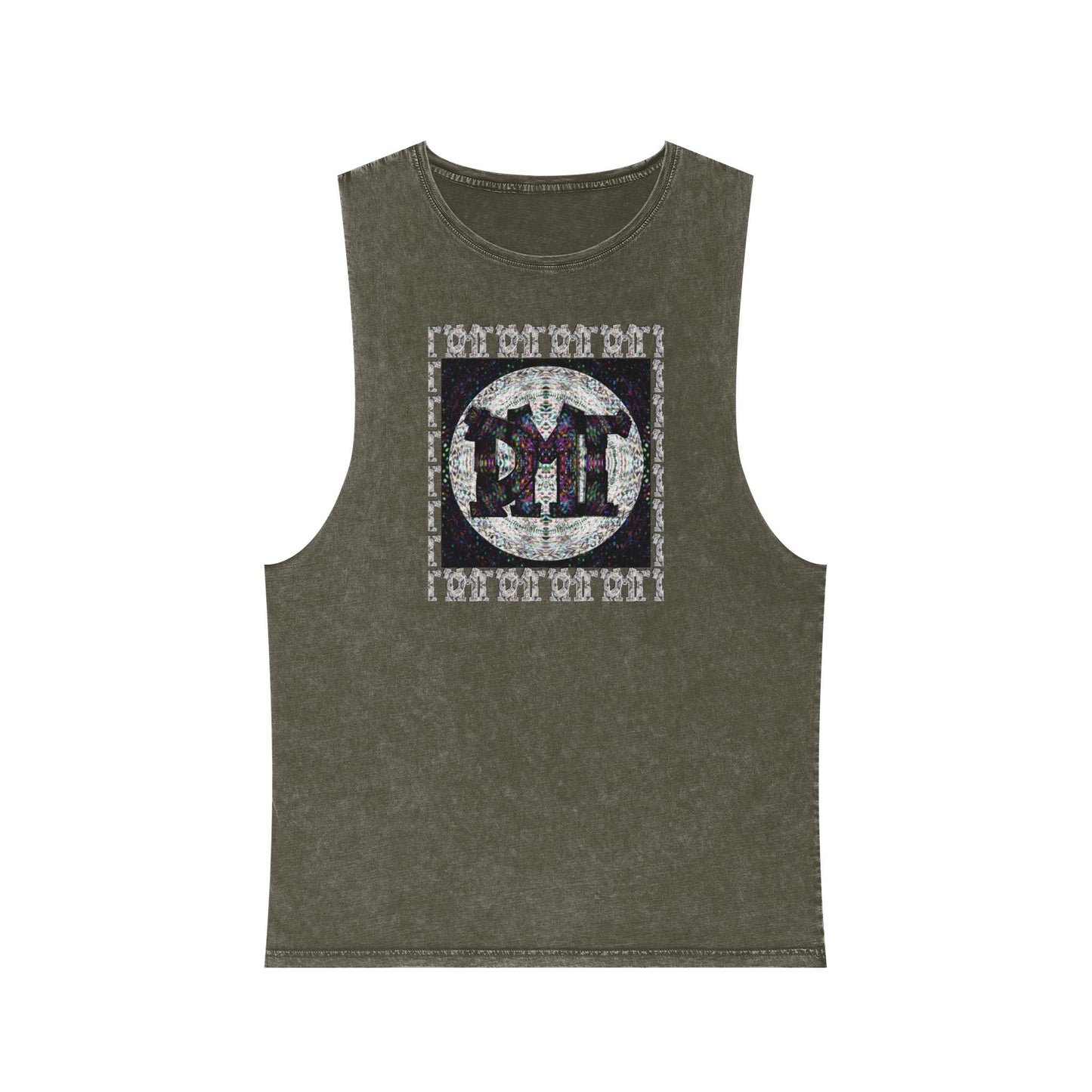 Unisex Stonewash Tank Top - DMT Scribe No.3