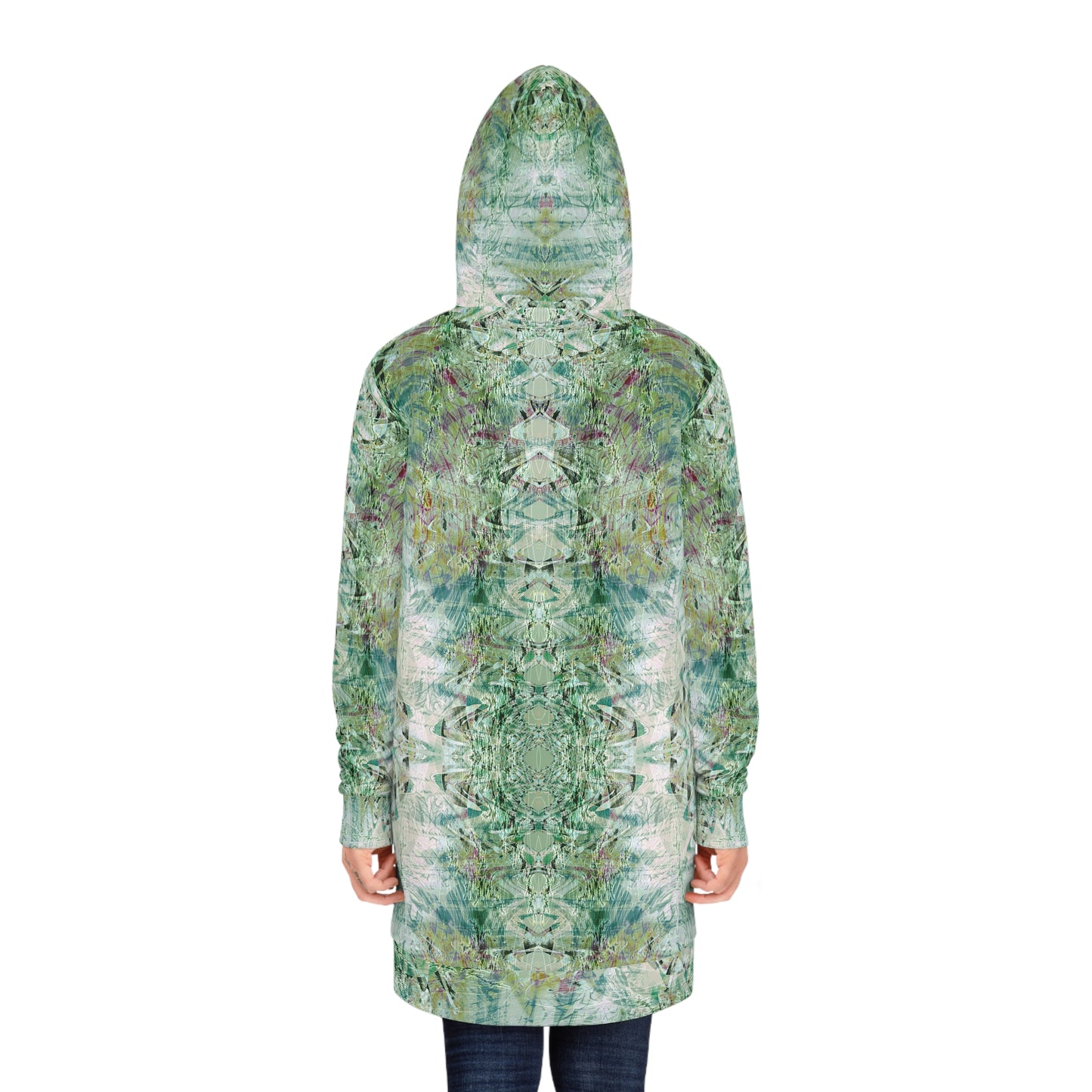 Women's Hoodie Dress - Love Light Fractals No.7