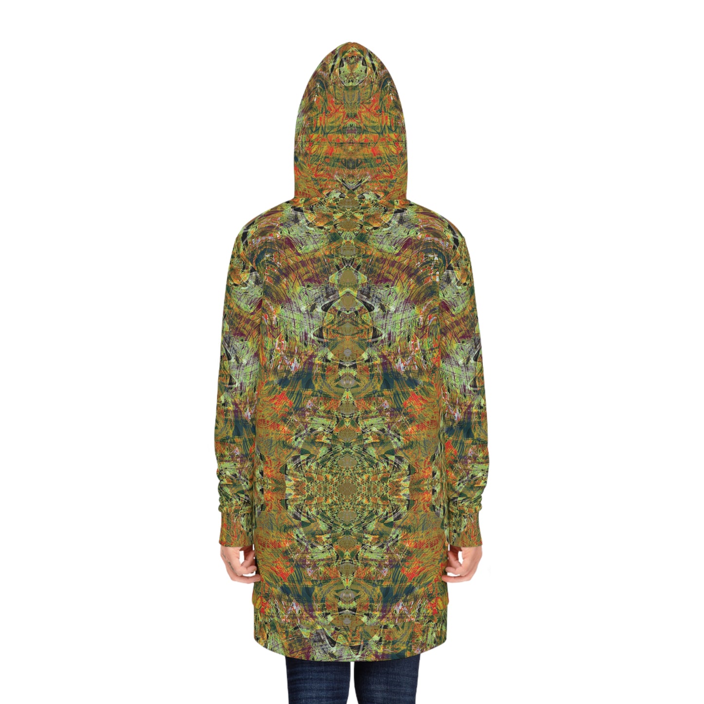 Women's Hoodie Dress - Love Light Fractals No.4