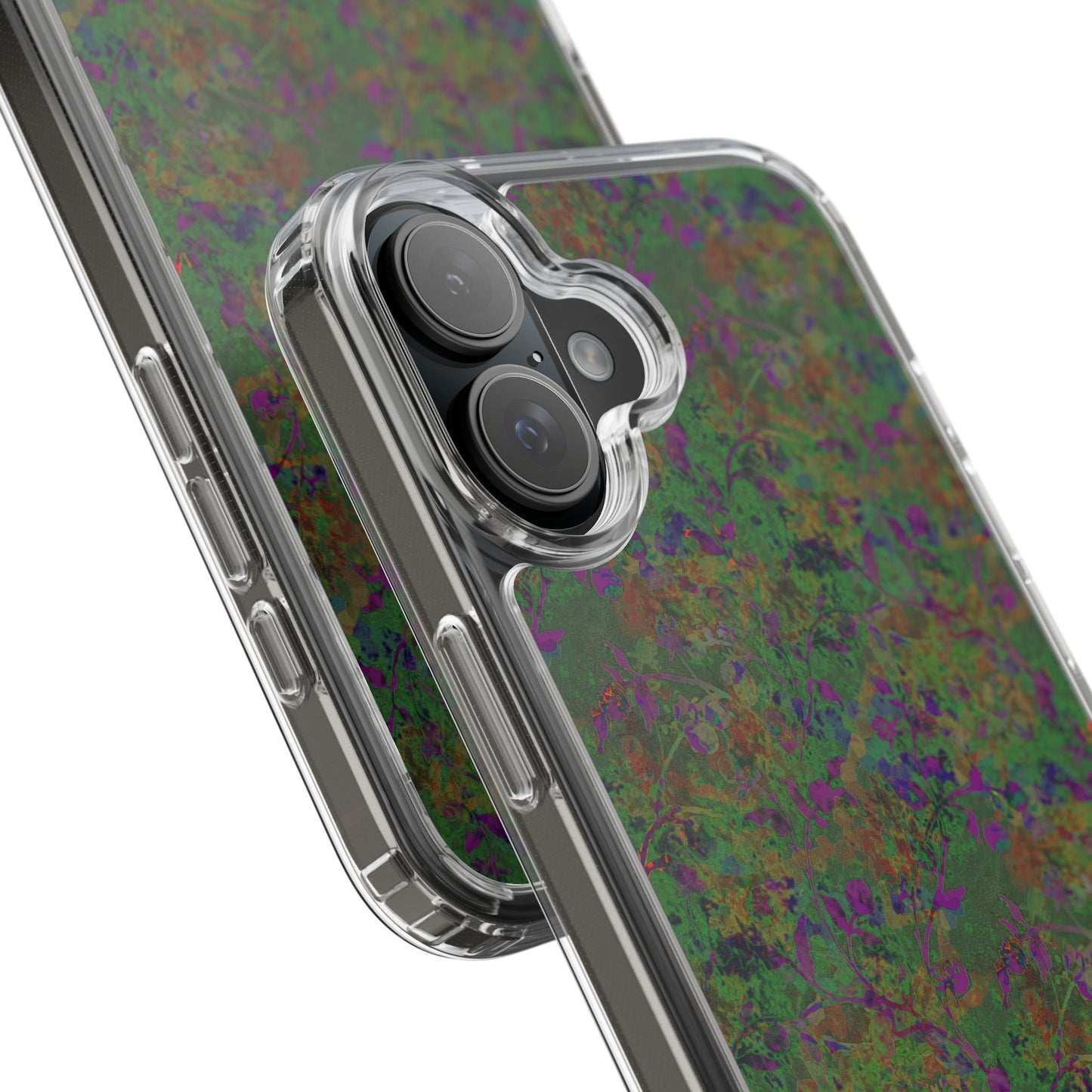 iPhone 16 Clear Case – Hidden Weave Series V3 No.24