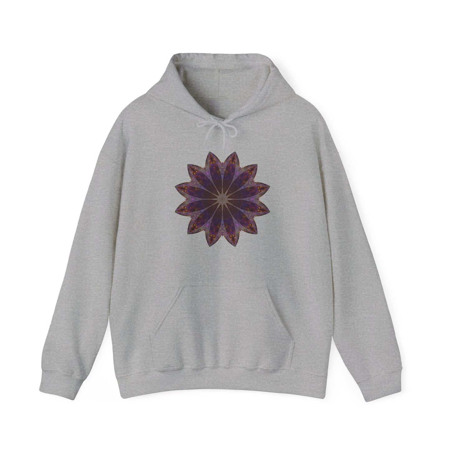 Unisex Heavy Blend™ Hooded Sweatshirt - Love Light Mandalas No.11