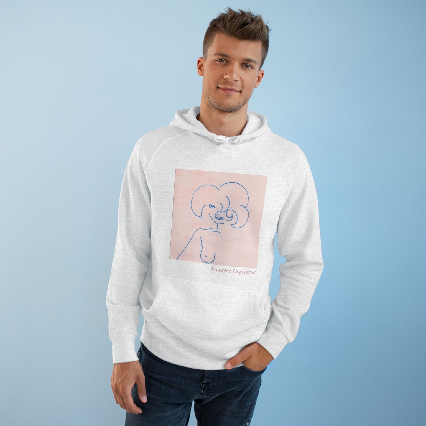 Unisex Supply Hoodie - Frequent Daydreams Sketch No.45