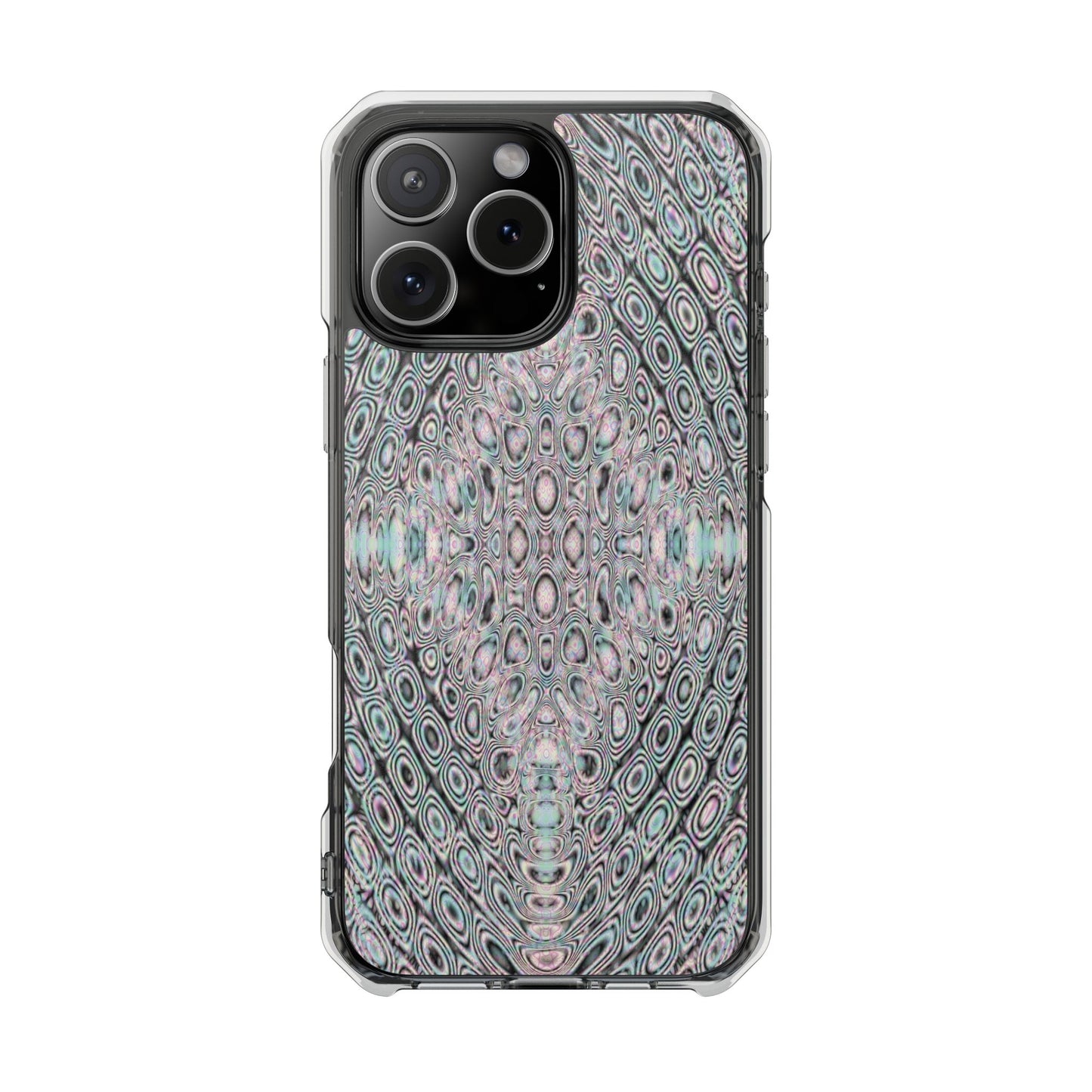 iPhone 16 Magnetic Clear Impact Case - DMT Seer No.13