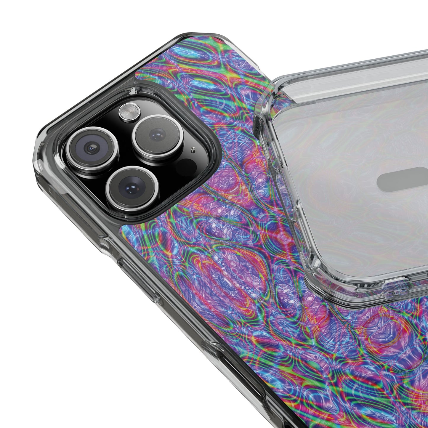 iPhone 16 Magnetic Clear Impact Case - DMT Seer No.22