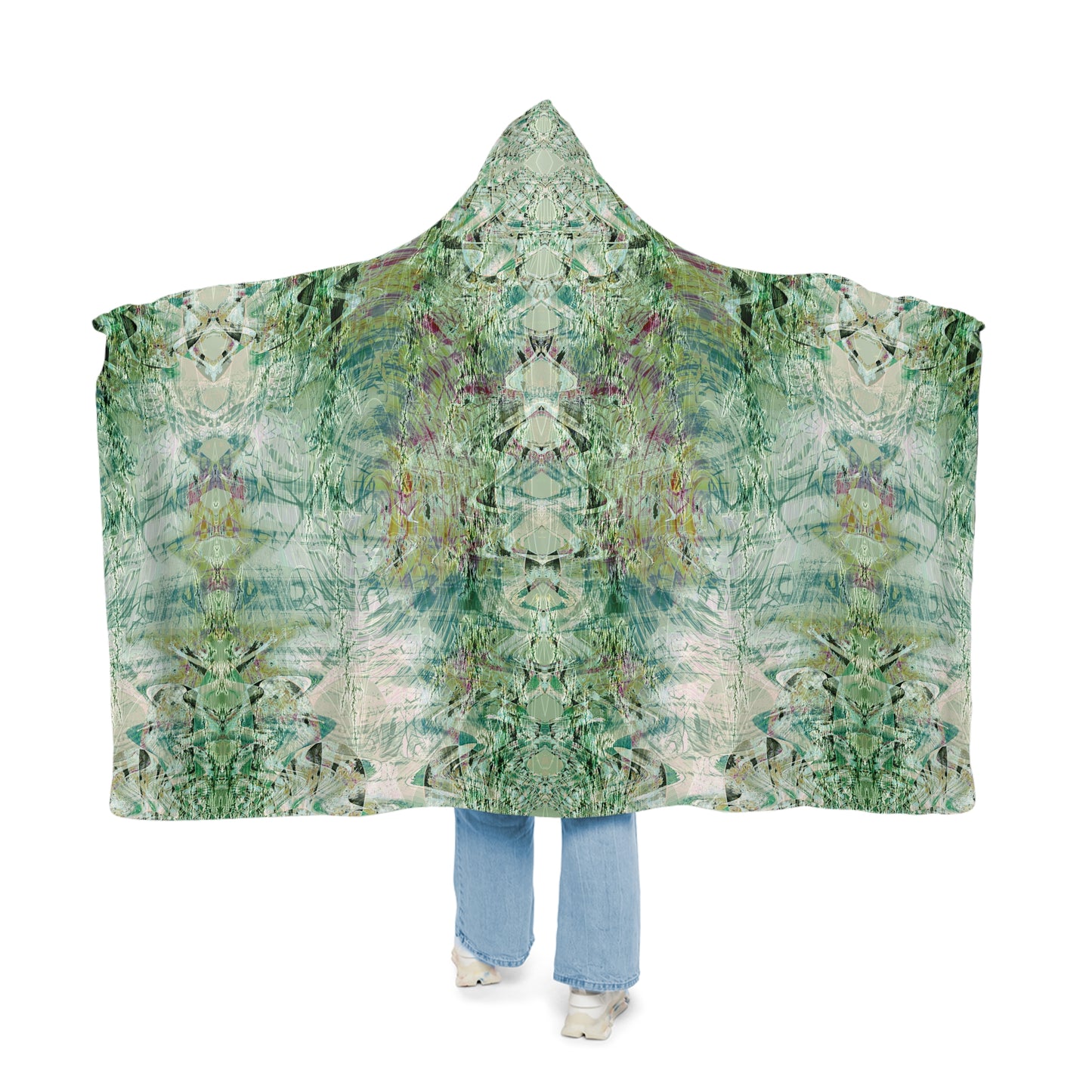 Snuggle Blanket - Love Light Fractals No.7