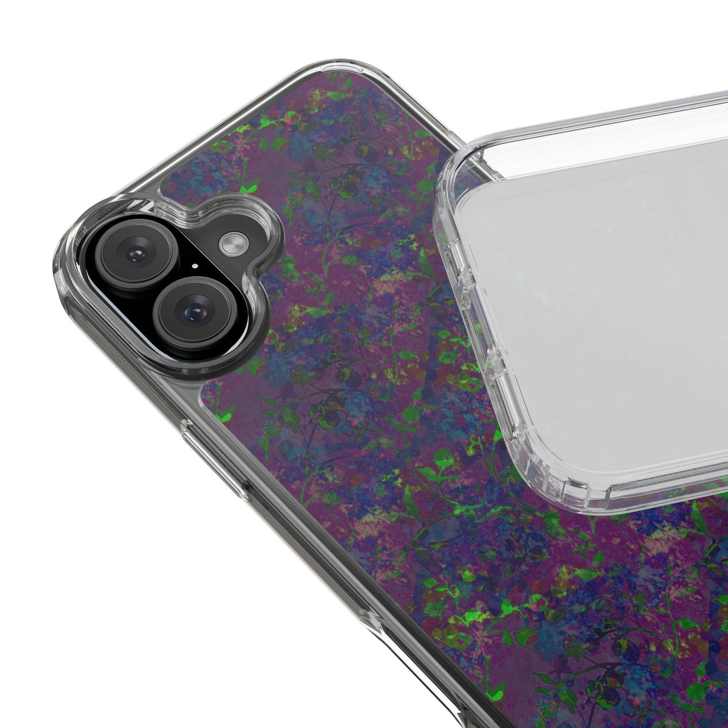 iPhone 16 Clear Case – Hidden Weave Series V3 No.23